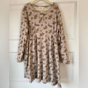 Lil’ Ateler floral print dress girls size 4-5 (110)